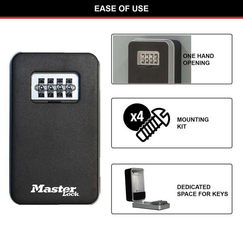 Master Lock 5410EURD wall mounted key safe - British product