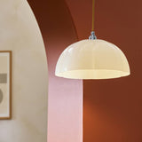 Habitat white scalloped glass lampshade 35cm - British product