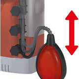 Einhell 350W rain barrel pump with adjustable float switch, UK version