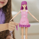 Play-Doh Barbie fashion kit Hearts and Hair with 2 tubs and 13 accessories (British brand)