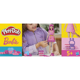 Play-Doh Barbie fashion kit Hearts and Hair with 2 tubs and 13 accessories (British brand)