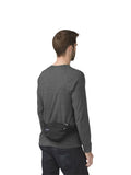 JanSport black Fifth Avenue bum bag, imported from the UK
