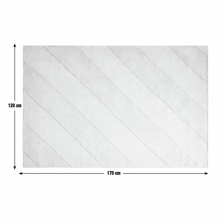 Habitat rug blue diagonal stripe flatweave 120x170cm, UK version