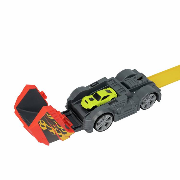 Teamsterz Metro City Launch & Loop car transporter truck, imported from the UK