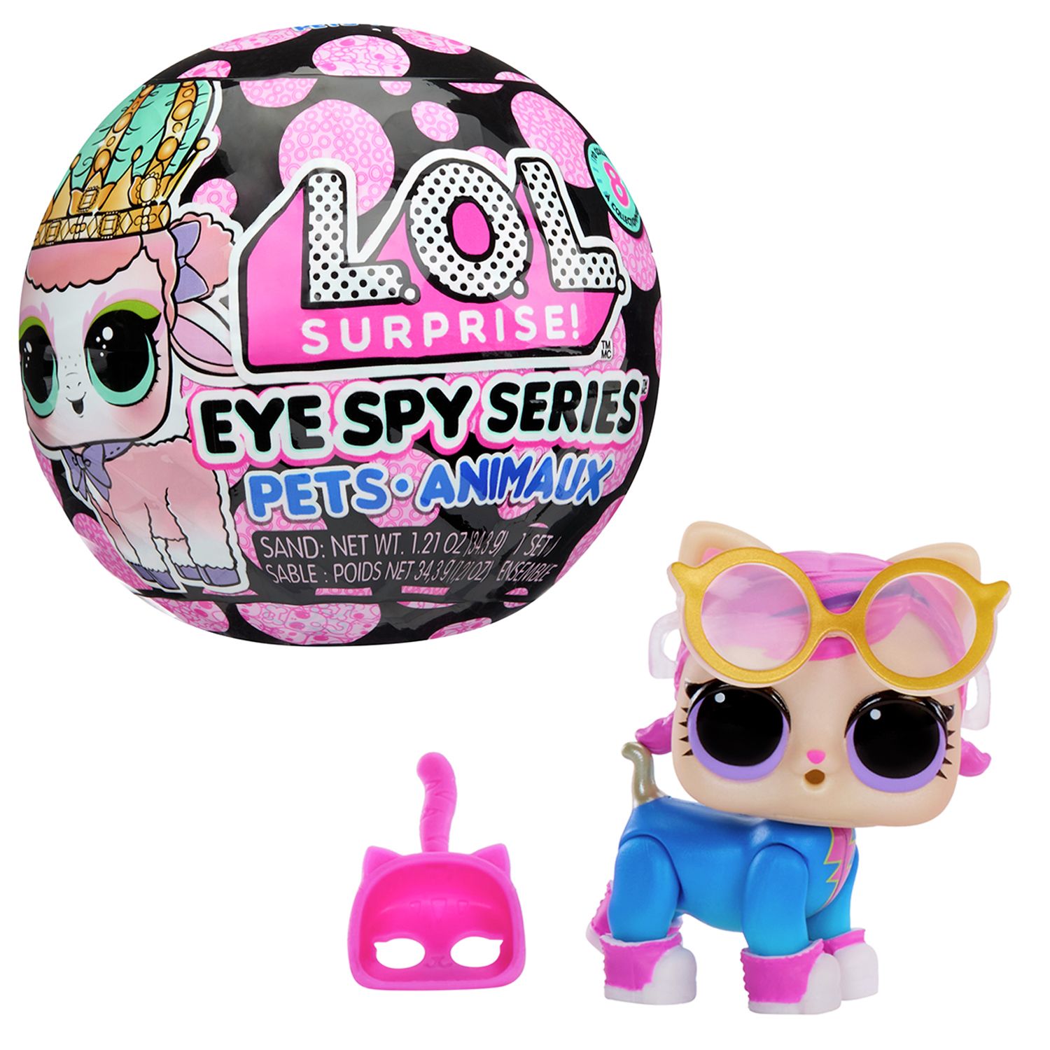 L.O.L. Surprise! Eye Spy Pets collectible - British product