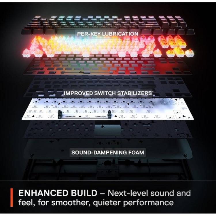 SteelSeries Apex Pro TKL Gen 3 gaming keyboard, imported from the UK