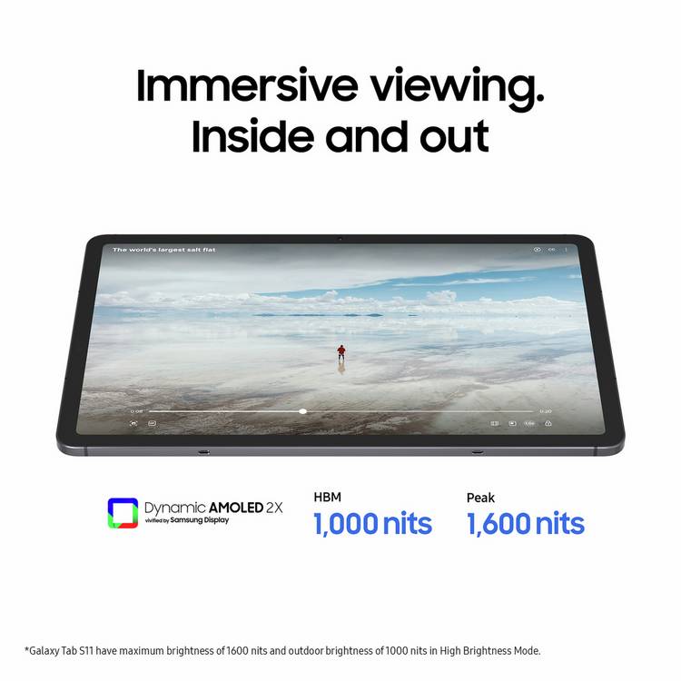 Samsung Galaxy Tab S11 tablet 128GB - British product
