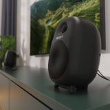 Majority D80 bookshelf Bluetooth speakers black (British brand)