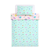Habitat space girl pink reversible kids bedding set toddler (British brand)