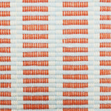 Habitat woven stripe cotton table runner in orange (British brand)