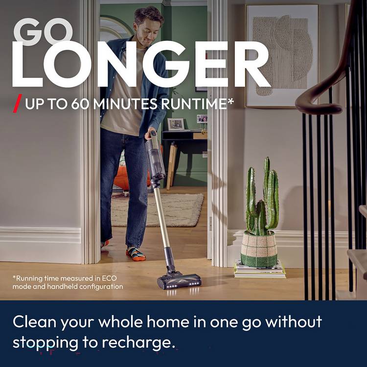Hoover HF3 cordless pet vacuum cleaner stick with LED lights - British product