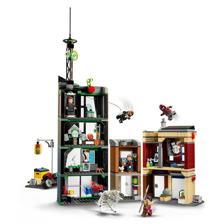 LEGO Marvel Spider-Man vs Oscorp building set 76324, UK version