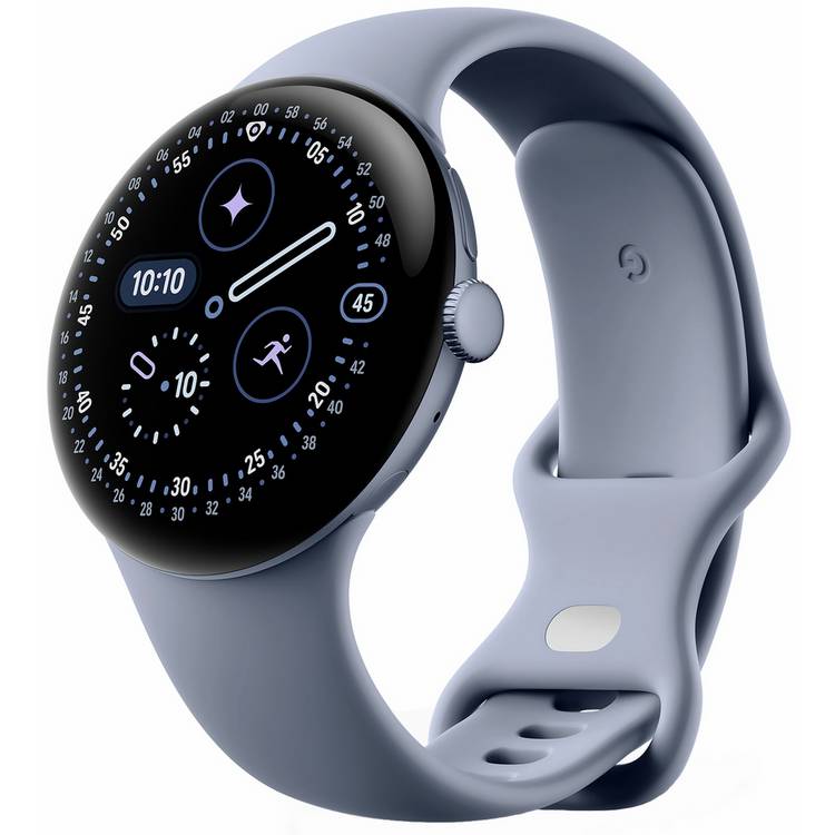 Google Pixel Watch 4 45mm Moonstone smart watch, imported from the UK