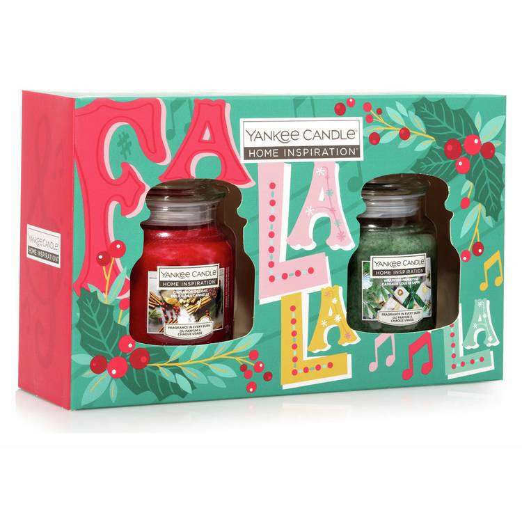 Yankee Candle Home Inspiration Candle Gift Set, imported from the UK