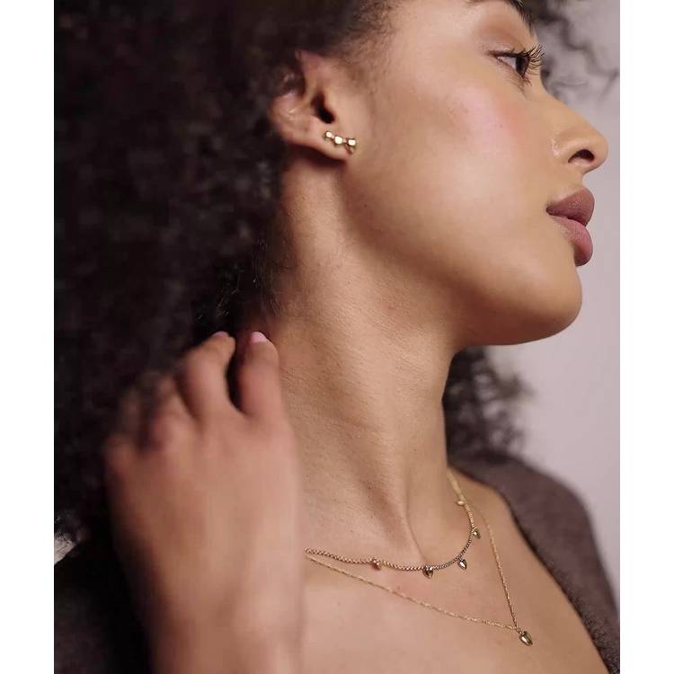 Olivia Burton yellow gold mini heart pendant necklace - British product