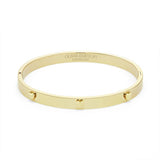 Olivia Burton gold plated mini heart bangle (British brand)