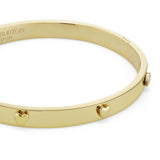 Olivia Burton gold plated mini heart bangle (British brand)
