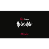 Dimplex Helmsdale chrome electric inset fire 2kW, UK version