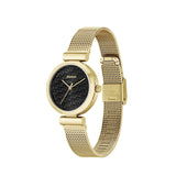 Hugo ladies gold plated watch with adjustable strap, UK version