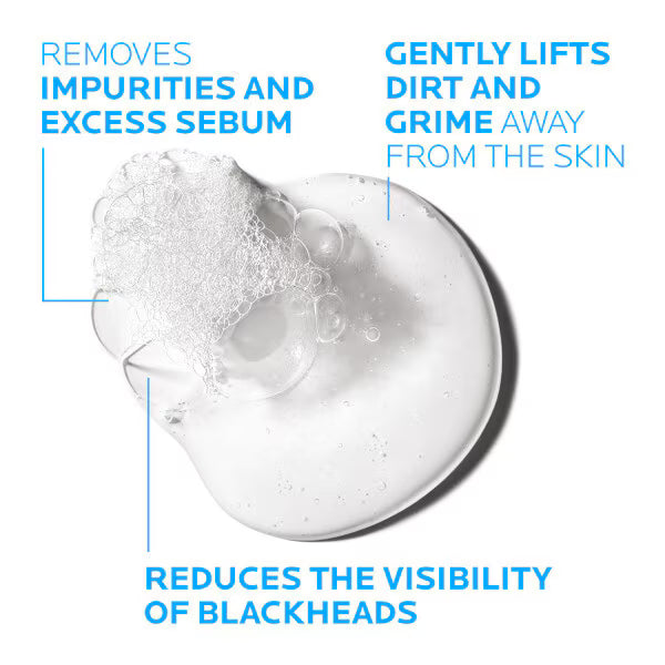 La Roche-Posay face wash blemish prone skin 200ml, imported from the UK