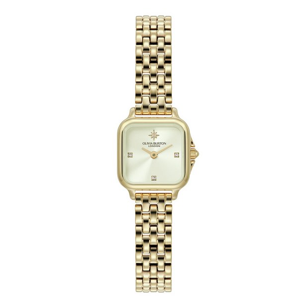 Olivia Burton ladies gold watch adjustable bracelet, imported from the UK