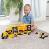 Teamsterz JCB medium construction car transporter truck (British brand)