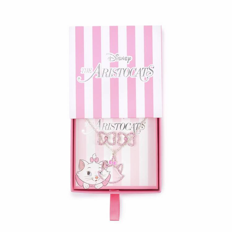 Custard London Disney Marie pendant and stud earring set, UK version