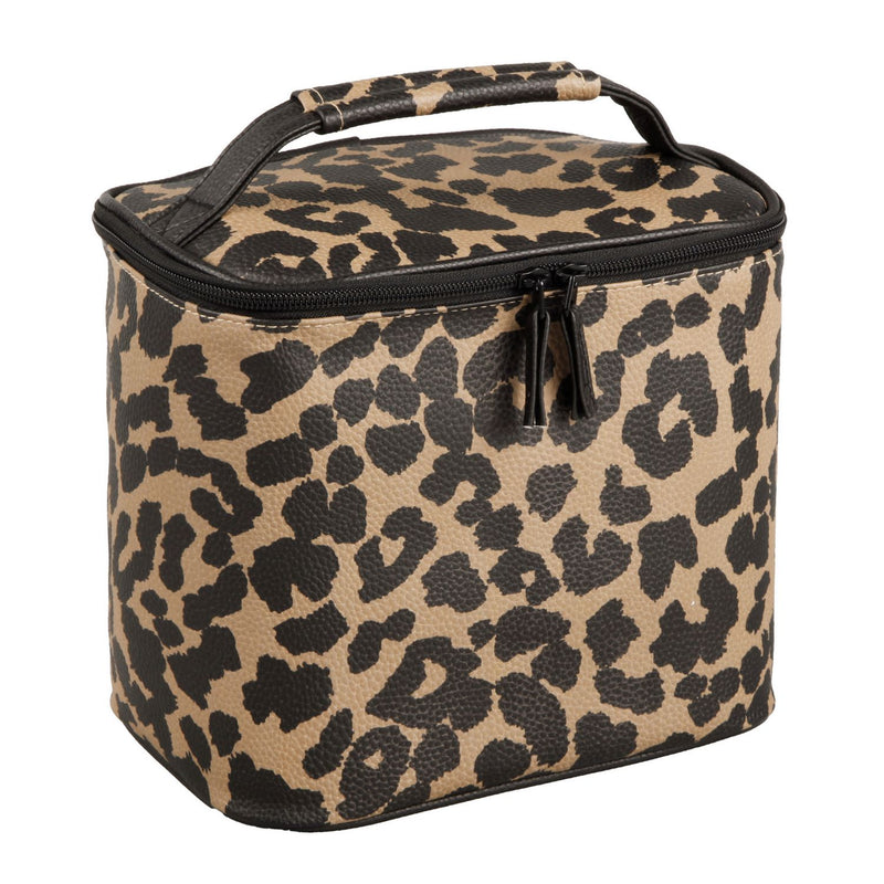 Argos Home tan leopard print lunch bag, UK version