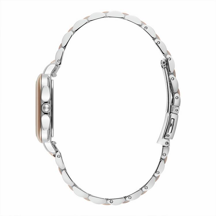 Olivia Burton ladies metallic stainless steel bracelet watch, imported from the UK