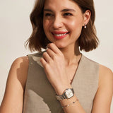Olivia Burton ladies metallic stainless steel bracelet watch, imported from the UK