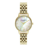 Olivia Burton gold coloured adjustable bracelet watch 30mm - British product