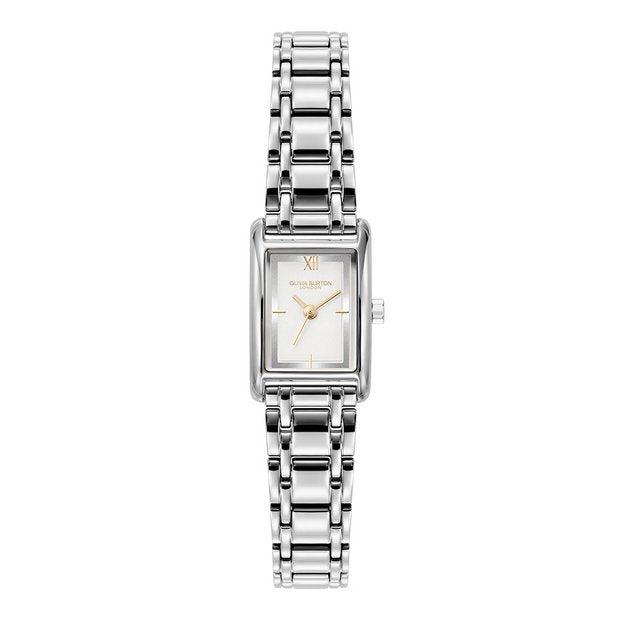 Olivia Burton stainless steel watch white dial 16mm, imported from the UK