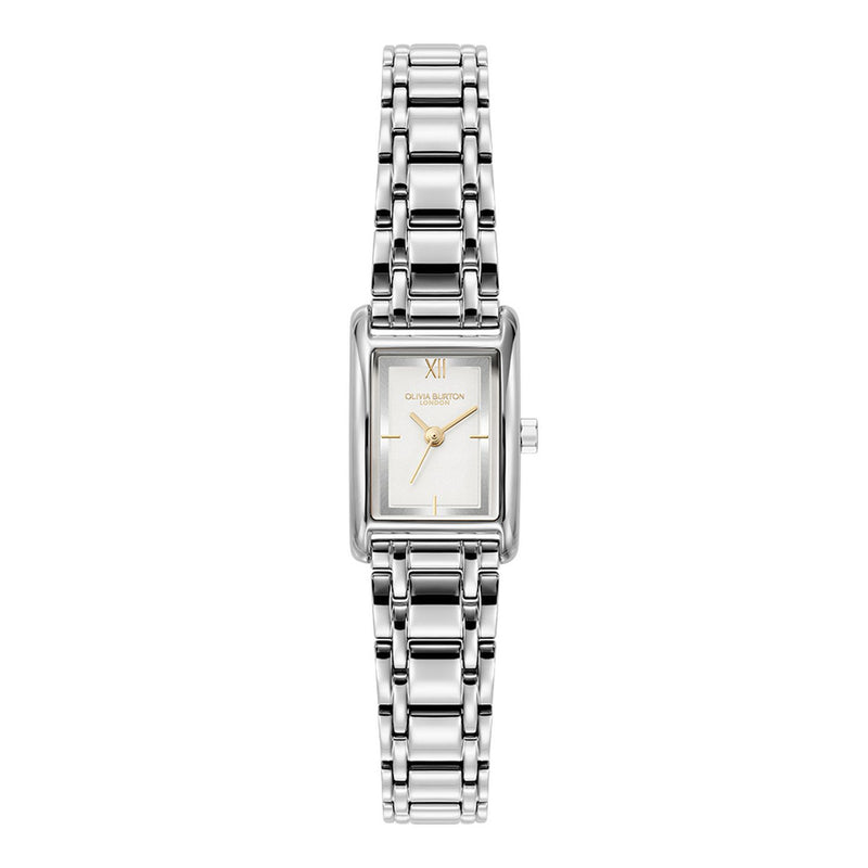 Olivia Burton stainless steel watch white dial 16mm, imported from the UK