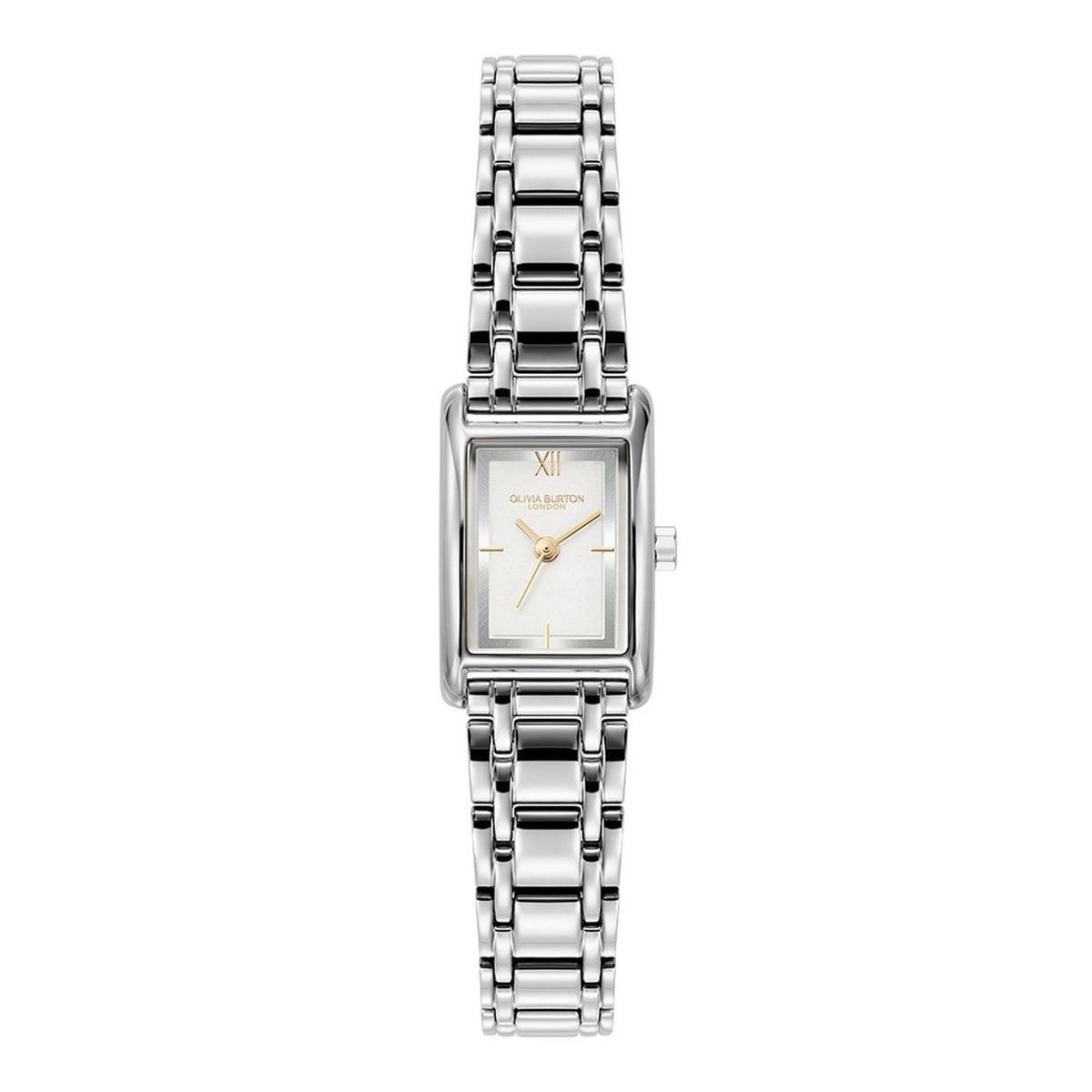 Olivia Burton stainless steel watch white dial 16mm, imported from the UK