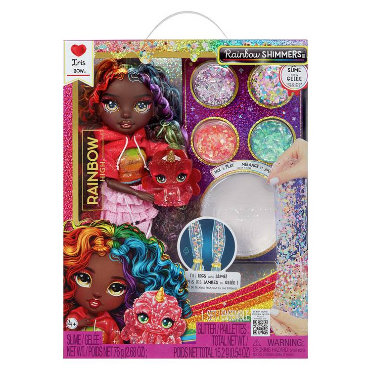 Rainbow High Iris slime doll, imported from the UK