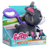 furReal Walk A Lots Frenchie interactive soft toy 8 inch, UK version