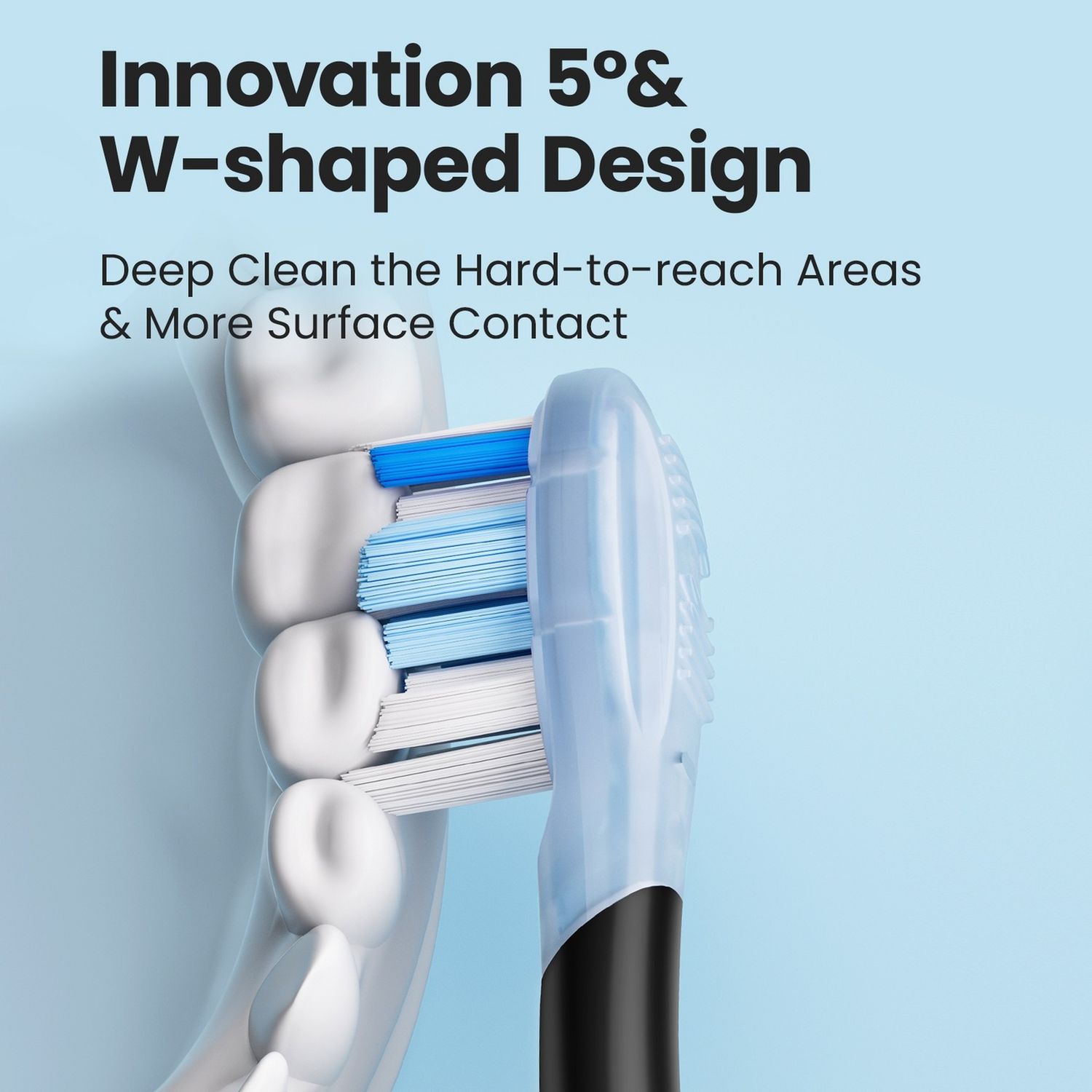 Oclean Ultra Clean brush heads 6 pack - British product