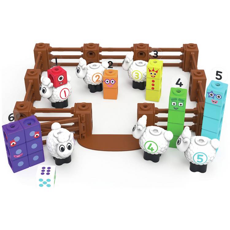 Learning Resources Numberblocks Sheep Farm activity set, UK version