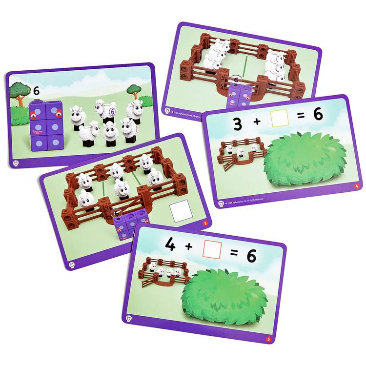Learning Resources Numberblocks Sheep Farm activity set, UK version