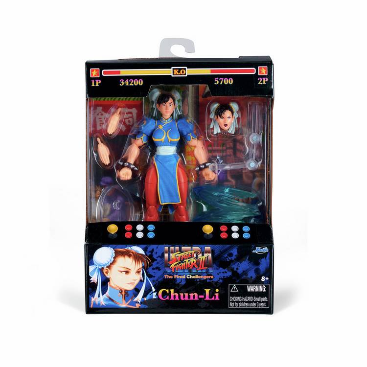 Capcom Chun Li action figure 6 inch (British brand)