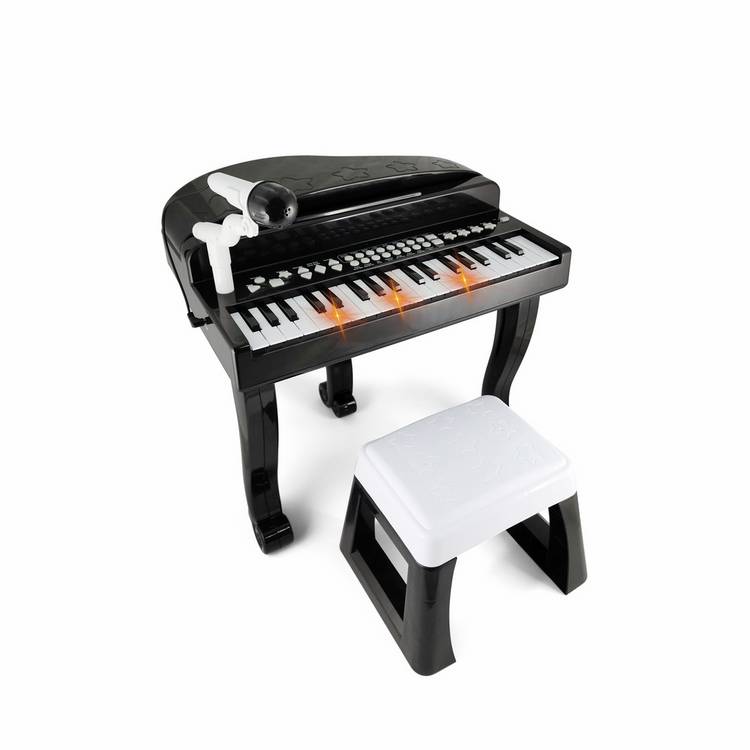 Chad Valley light-up piano toy with 37 keys, imported from the UK
