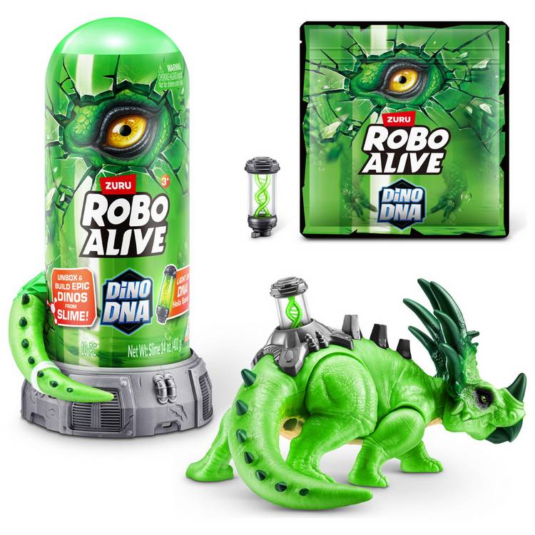 Robo Alive Dino DNA light-up helix spine figure (British brand)