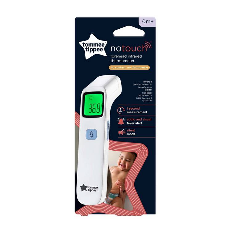Tommee Tippee NoTouch infrared forehead thermometer - British product