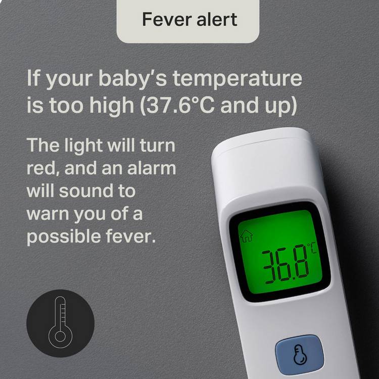 Tommee Tippee NoTouch infrared forehead thermometer - British product