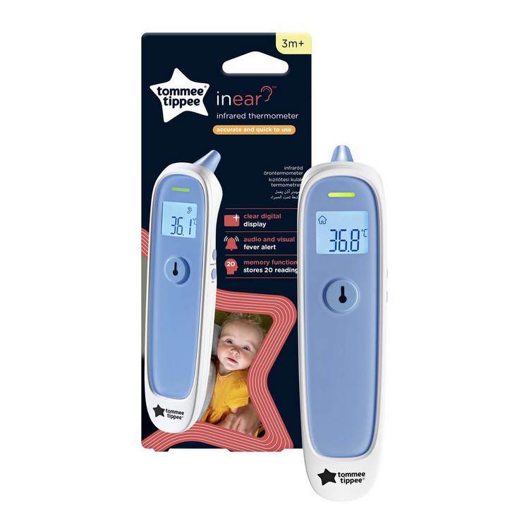 Tommee Tippee InEar digital thermometer (British brand)