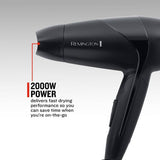 Remington travel hair dryer with diffuser - British product