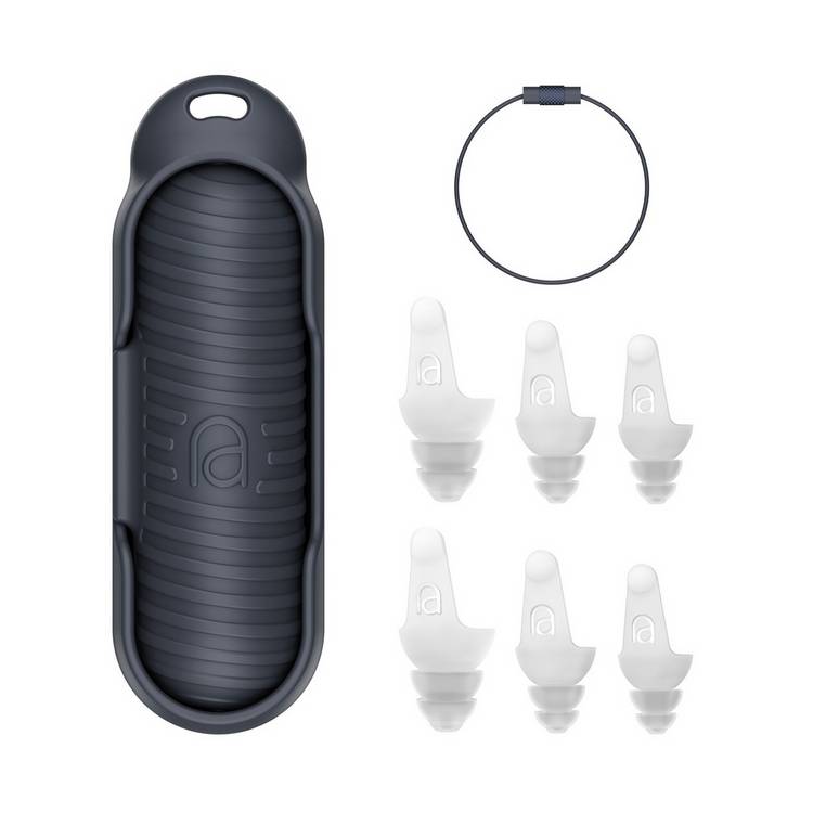 Mixx Assistive Audio sleep ear plugs with small medium large tips (British brand)