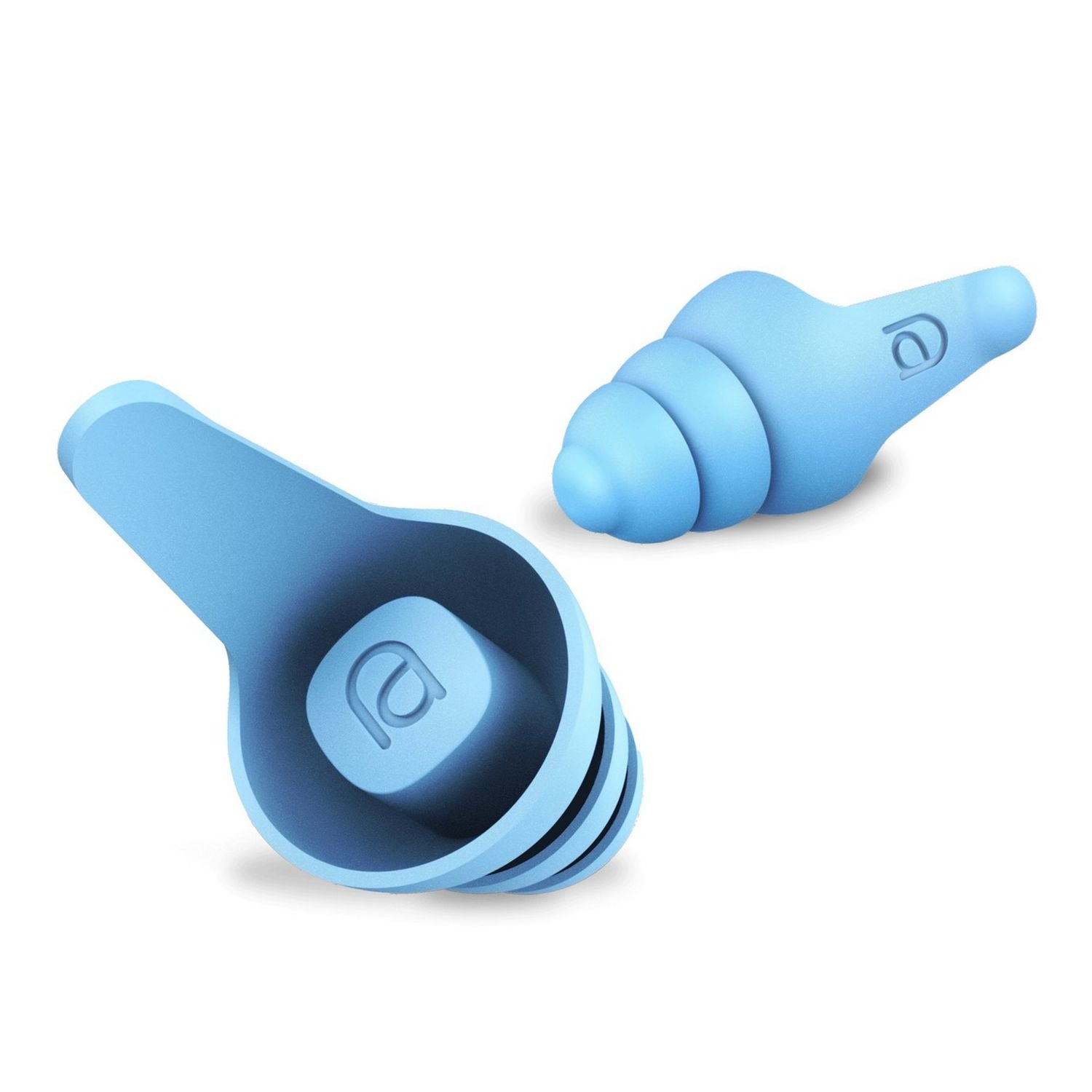 Mixx flight earplugs with silicone tips and travel case (British brand)