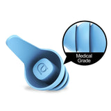 Mixx flight earplugs with silicone tips and travel case (British brand)