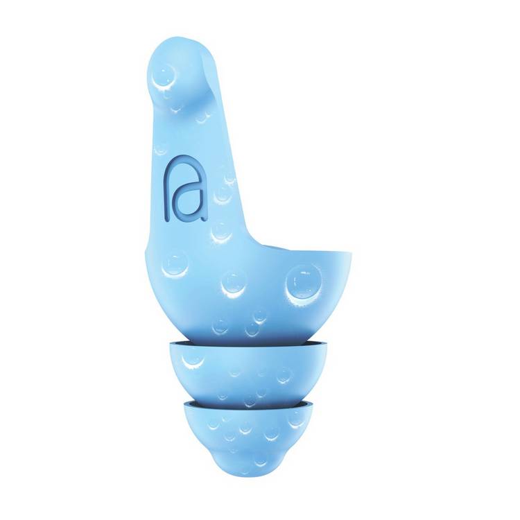 Mixx flight earplugs with silicone tips and travel case (British brand)